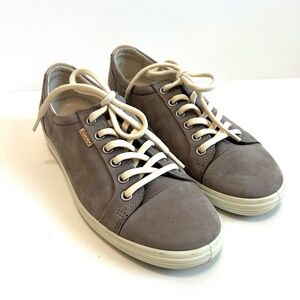 Brand New Women's ECCO Soft 7 Cap Toe Sneaker, Size 8-8.5/39EU, Color: Grey